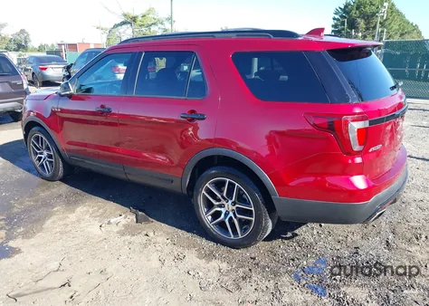 2017 Ford Explorer Sport z USA, uszkodzony, nr VIN 1FM5K8GT7HGD52800